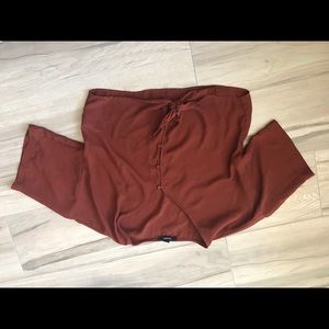 Cute button shirt crop top